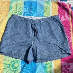 Chambray shorts-great condition!